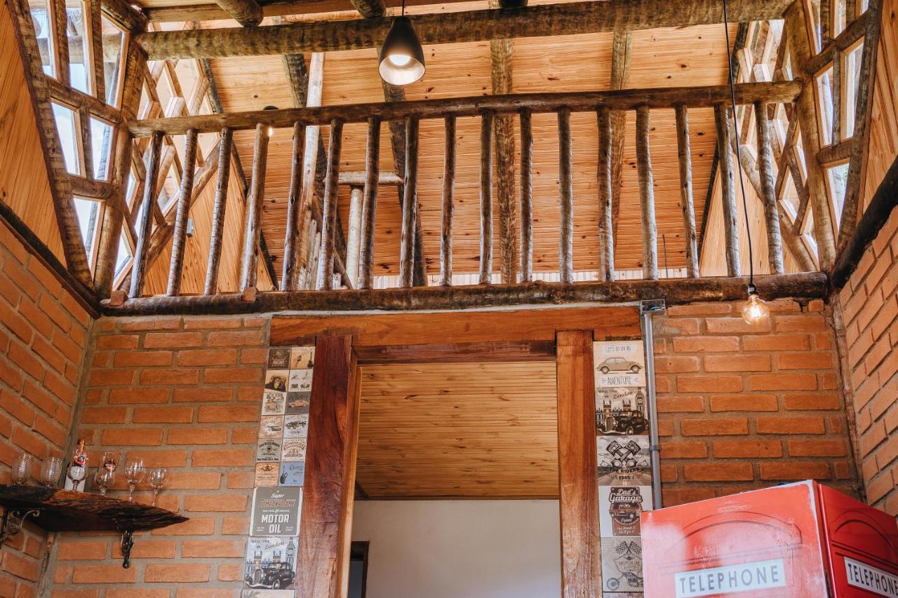 Chalé Refugio da Pedra SP São Bento do Sapucaí Esterno foto