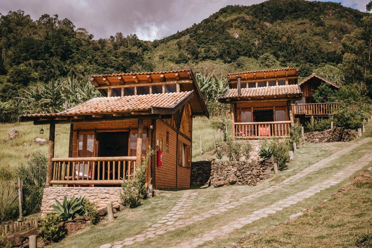Chalé Refugio da Pedra SP São Bento do Sapucaí Esterno foto